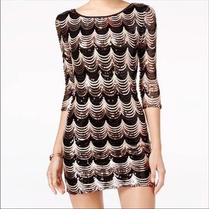 Sequins cocktail dress